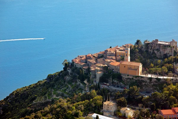 Vista de Eze en la Riviera Francesa — Foto de Stock