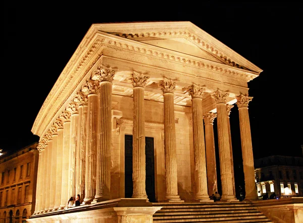 stock image Roman Temple in Nimes (France)