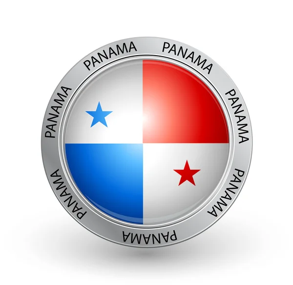 Badge - Panama flag — Stock Vector © emirmd #6611746