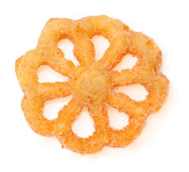 Buñuelo, mexican sweet. Cruller. clipart