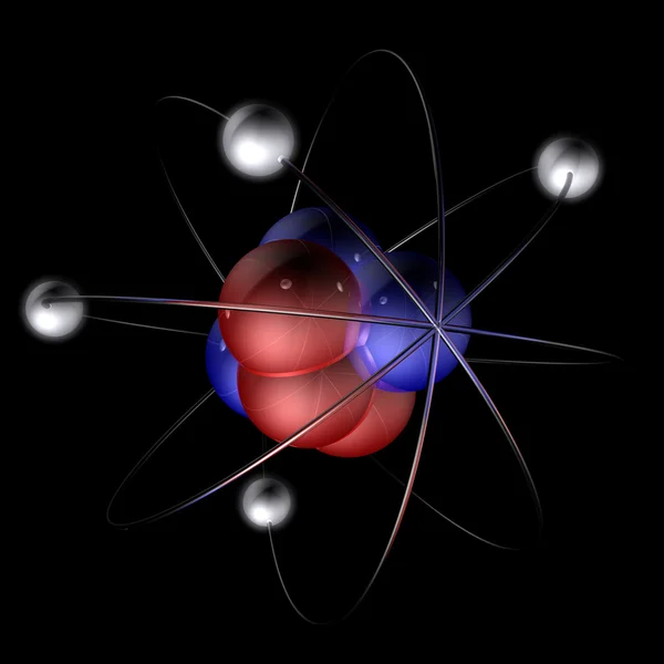 Атомная молекула 2 — стоковое фото