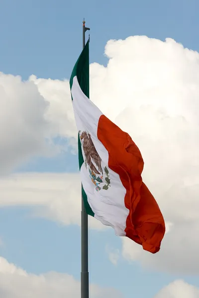 Mexická vlajka 5 — Stock fotografie