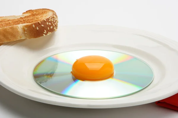 CD Breakfast 3 — Stock Photo, Image