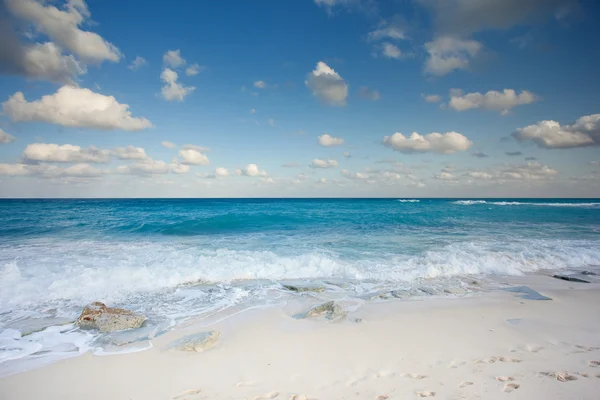 Vista sull'oceano a Cancun — Foto Stock