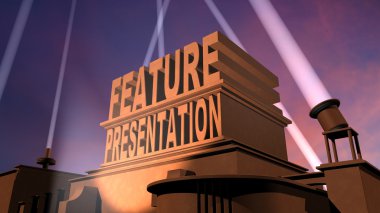 Feature Presentation clipart