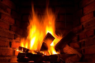 Fireplace clipart