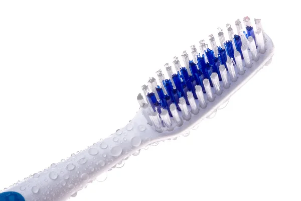 Escova de dentes close-up — Fotografia de Stock