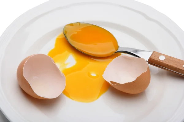 Kırık yumurta 3 — Stok fotoğraf
