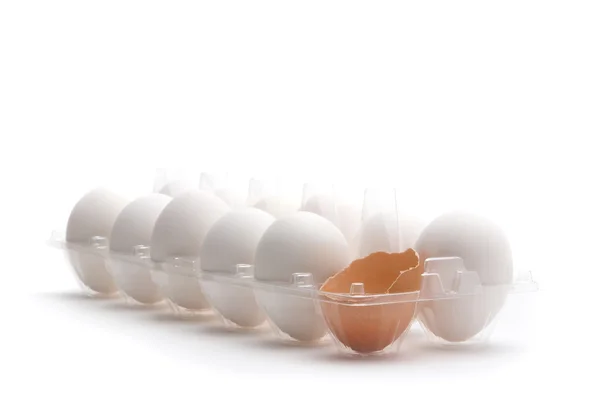 Porušených vajec 4 — Stock fotografie