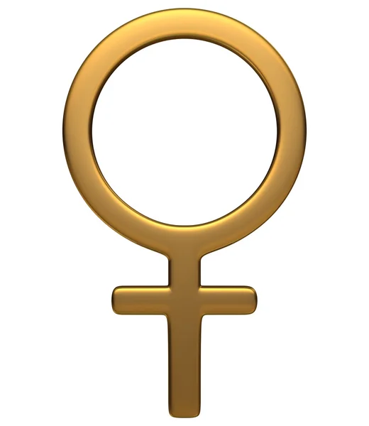 Ženský symbol — Stock fotografie
