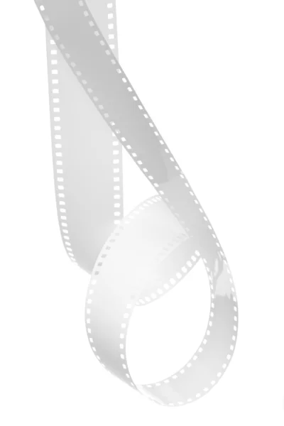 White film leader 3 — Stock Photo, Image