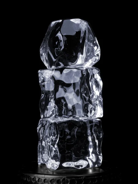 Ice Cubes Tower — Stock Photo, Image