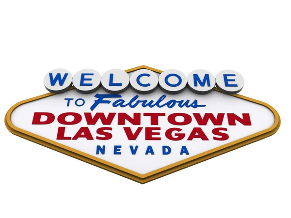 Las Vegas Downtown Sign 2 — Stock Photo, Image