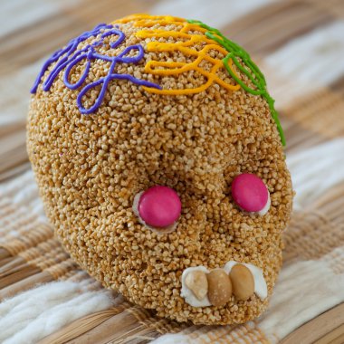 Day of the death. Traditional mexican candy. clipart