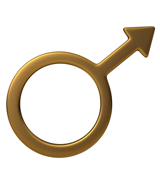 Male symbol — Stock Photo, Image