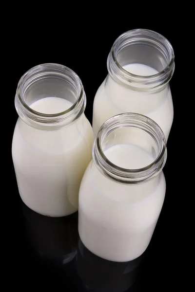Bottiglie di latte 3 — Foto Stock