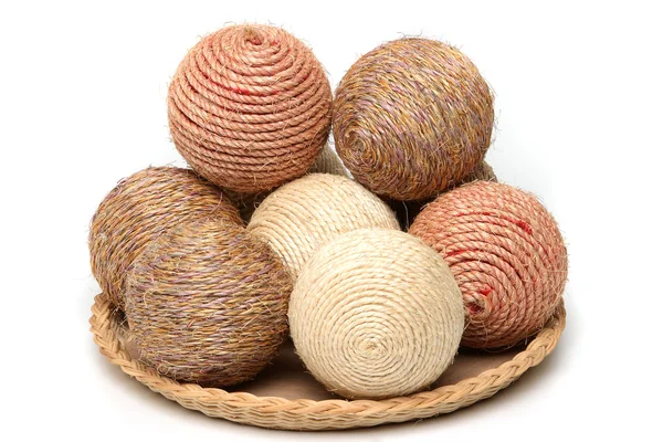 Balls of rope — Stock Photo, Image