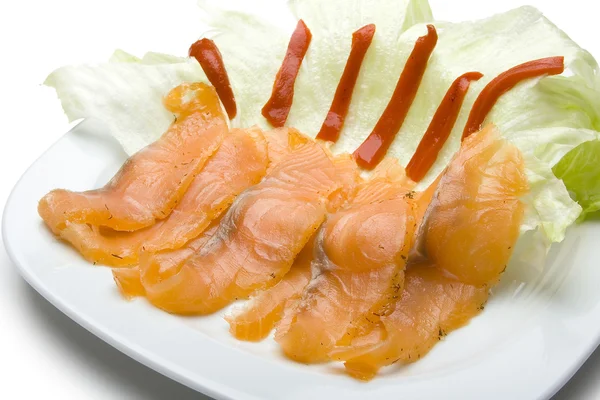 Salmon salad 2 — Stock Photo, Image