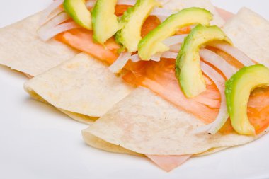 Ham quesadillla