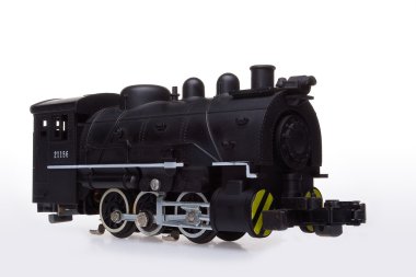 Steam engine model clipart