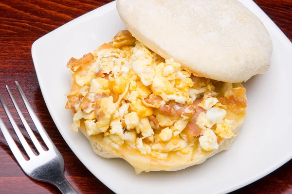 Scrambled Egg Sandwich — Stock Photo, Image
