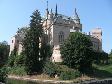 Bojnice kale Slovakya.