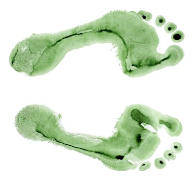 Footprint clipart