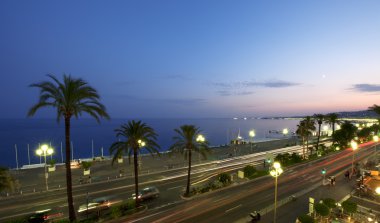 Promenade des Anglais üzerinde