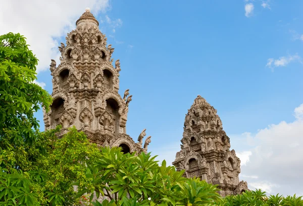 stock image Bayon Temple at Angkor Thom, Angkor, Cambodia