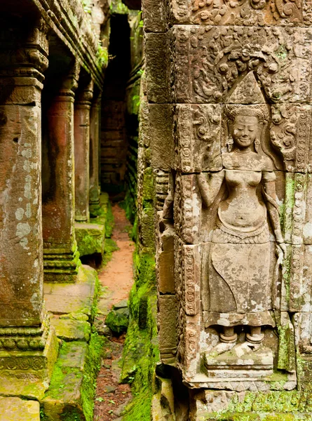 Kalıntıları tapınaklar, angkor wat, cambodia — Stok fotoğraf