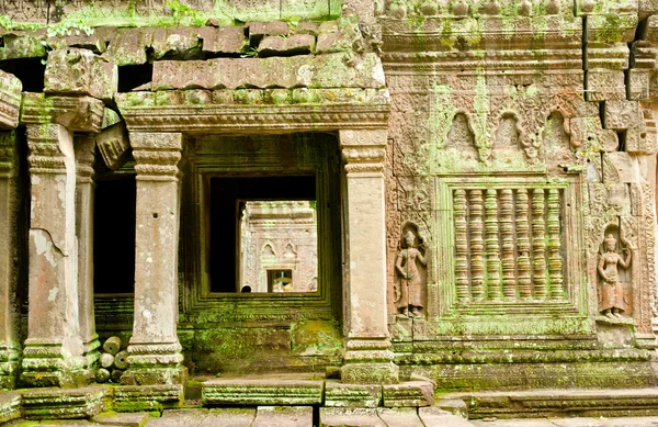 Ruiny świątyń angkor wat, Kambodża — Zdjęcie stockowe
