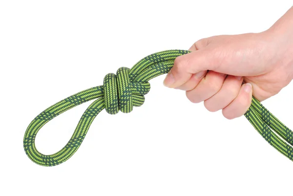 Climbing knot — Stock Photo, Image