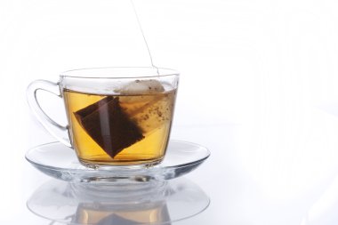 Bir fincan çay.