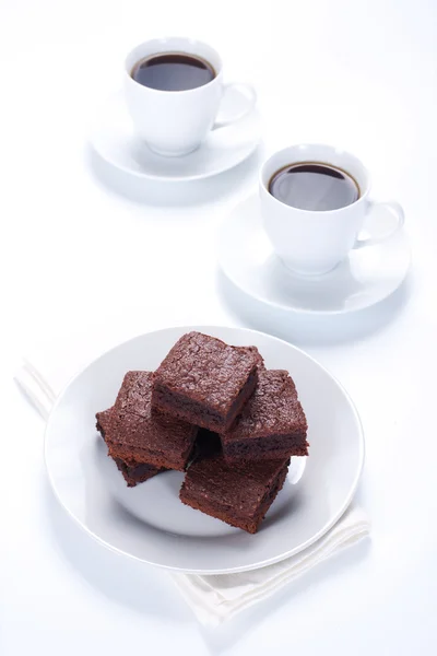 Brownie al cioccolato — Foto Stock