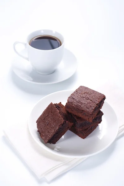 Čokoládové brownies — Stock fotografie