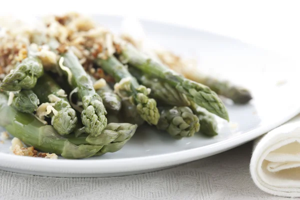 Asparagus gratin — Stock Photo, Image
