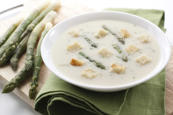 Asparagus soup — Stock Photo, Image