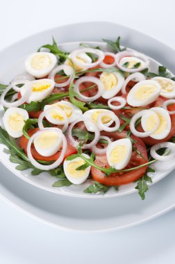 Sağlıklı yumurta salatası