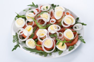 Sağlıklı yumurta salatası