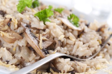 Mantarlı Risotto