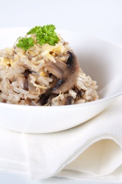 Mantarlı Risotto