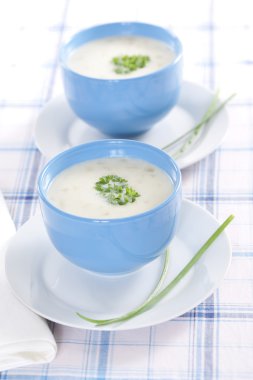 Onion pureed soup