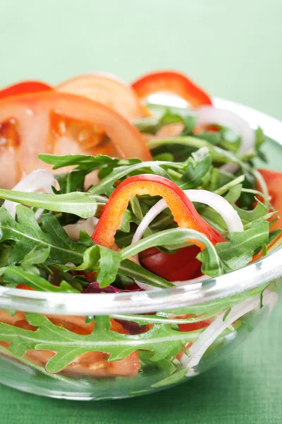 Здоровий зелений салат — стокове фото
