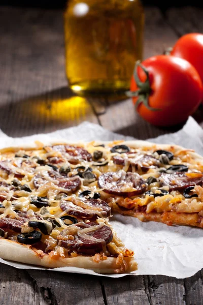 stock image Homemade pizza