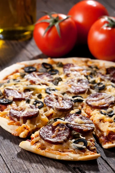 stock image Homemade pizza