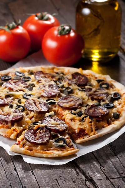 Stock image Homemade pizza