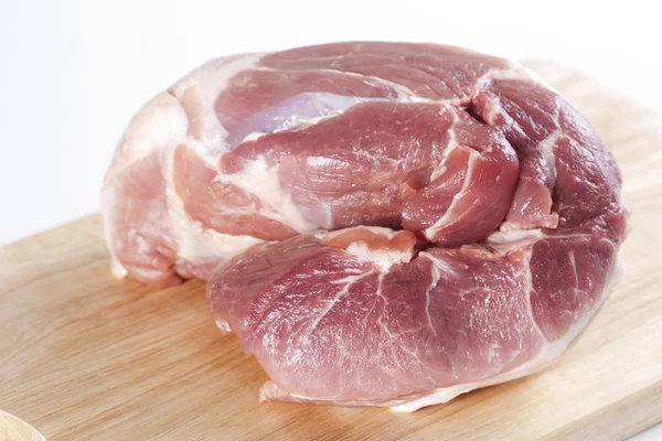 Carne di maiale cruda — Foto Stock