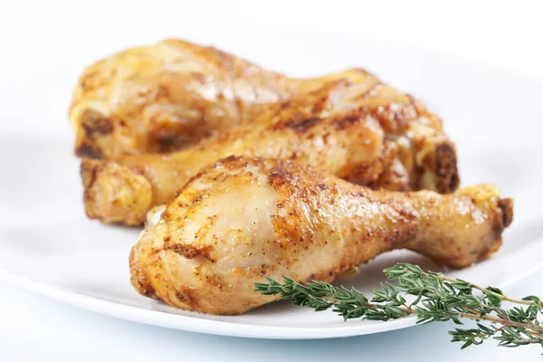 Roasted chicken legs — Stock Photo, Image