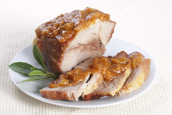 Roasted pork — Stock Photo, Image