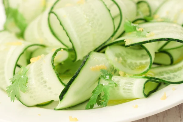 Cucumbers salad — Stock Photo, Image